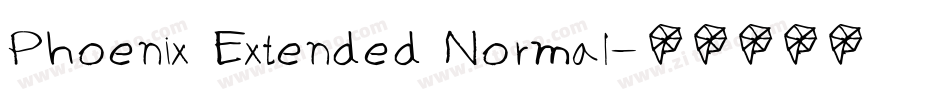 Phoenix Extended Normal字体转换